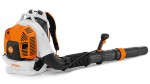  BR 800 C-E Najmocniejsza dmuchawa plecakowa STIHL Nagrodzona innowacja STIHL. Pierwszy silnik 4-suwowy STIHL smarowany mieszanką paliwowo-olejową.
