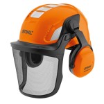 Hełm ochronny kask ADVANCE Vent Hełm z siatką metalową Stihl