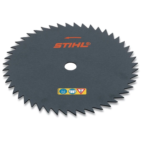 Tarcza tnąca z zębami ukośnymi, 225mm do kos FS 260, FS 360, FS 410, FS 460, FS 490 do cięcia krzewów, przecinania cienkich pni drzew i innych prac przy pielęgnacji drzewostanu.  