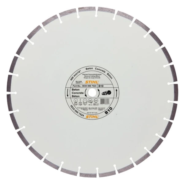 Ściernica tarcza diamentowa D-B10, Ø 350mm/14"do przecinarki