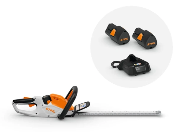 Nożyce akumulatorowe Stihl HSA 40, zestaw 2 x akumulator AS2 i ładowarka AL1