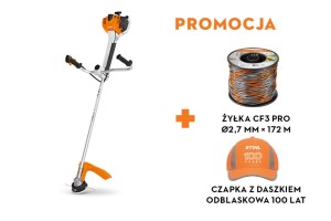 Kosa spalinowa FS 461 C-EM Sthl  Doskonale nadaje się do wykaszania dużych, zarośniętych powierzchni oraz do profesjonalnych, pielęgnacyjnych prac