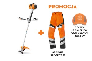 Kosa spalinowa FS 491 C-EM Stihl Wyjątkowo mocna kosa z silnikiem o mocy 3,3 KM z systemem M-Tronic i ErgoStart. Wysoki komfort pracy