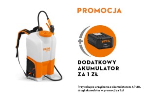 Opryskiwacz akumulatorowy SGA 85 do sadów i winnic z AP 20 i AL 101