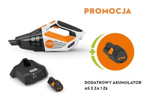 Odkurzacz akumulatorowy Stihl SEA 20, zestaw z AS 2 i ładowarką AL 1