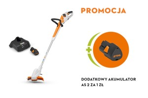 Kosa akumulatorowa FSA 30 z akumulatorem i ładowarką