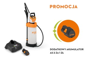 Ręczny opryskiwacz akumulatorowy Stihl SGA 30 z akumulatorem i ładowarką
