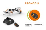 ASA 20 akumulatorowy sekator do gałęzi STIHL z akumulatorem i ładowarką